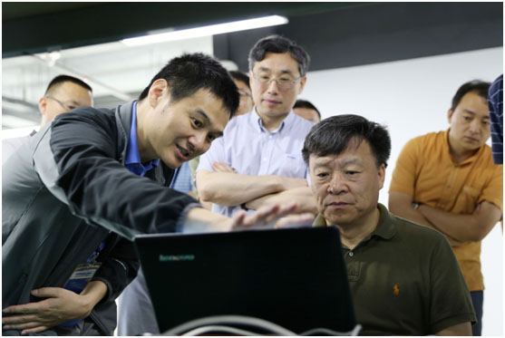 中国工程院高文院士莅临永乐高ylg888888官方网站,ylg8888官网考察